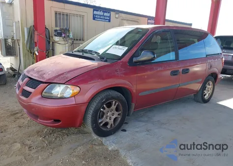 2003 Dodge Caravan Se из США, поврежденный, VIN 1D4GP25343B197453